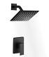 Bathroom Matte Black Shower Faucet Set System, Shower Faucets Sets Complete w