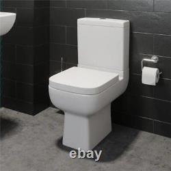 Bathroom Suite Complete RH 1700mm Bath Single Ended Basin Sink Taps Toilet WC