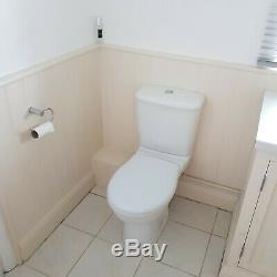 Complete 5 piece Bathroom Suite in good working order L shape vanity unit