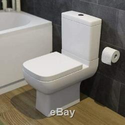 Complete Bathroom Suite 1500 L Shaped Bath LH/RH Screen Toilet Basin Shower Taps