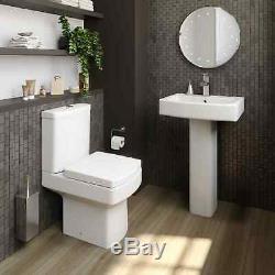 Complete Bathroom Suite L Shape 1500mm Right Hand Bath Screen Toilet Basin Taps