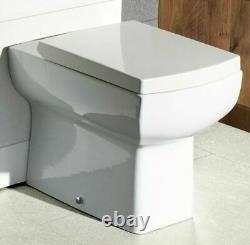 Complete Bathroom Suite L Shape Shower Bath Vanity Unit L shape Whirlpool