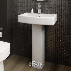 Complete Bathroom Suite L Shaped Bath Close Coupled Toilet Basin Screen Taps Set