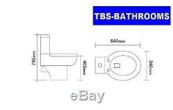 Complete Bathroom Suite, L Shaped Showerbath, Basin & Unit, Toilet inc Seat