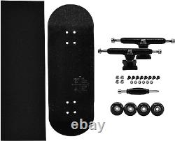 Complete Fingerboard with Upgraded Components Pro Board Shape and Size Black