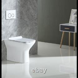 Complete L Shape Bathroom Furniture Vanity Basin Unit Toilet Cistern Set LH / RH