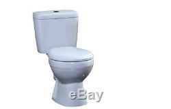 Complete P-Shaped Bathroom Suite, Inc Bath, Basin, Pedestal & Toilet