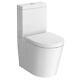 D-Shaped Back to wall closed coupled Toilet complete
