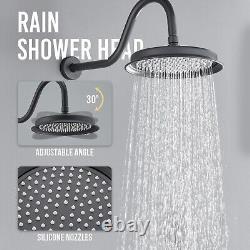 DASAN Antique Shower Faucet Sets Complete Rain Shower System in Wall with Bod
