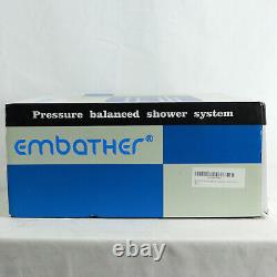Embather 12 Inch Pressure Balanced Rainfall Shower System A in Oil-Rubbed Bronze
