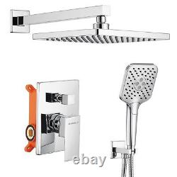 Gabrylly Shower System, Shower Faucets Sets Complete for Bathroom with High P