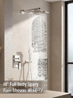 Gabrylly Shower System, Shower Faucets Sets Complete for Bathroom with High P