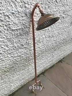 Hand Made, Professional Copper Shower. Made To Order- Any Shape & Size