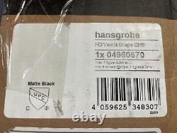 Hansgrohe 04960670 Vernis Shape 1.5 GPM shower Bundle with Valve Matte Black