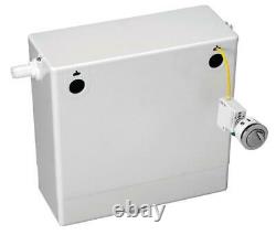 L Shape Vanity Unit with Toilet Basin Bathroom Complete Set RH Avola Grey 1100mm