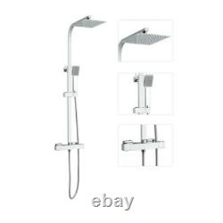L Shaped Bath LH, Complete Bathroom Vanity, Shower, Rimless Toilet, Screen, Taps