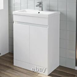 Modern Bathroom Complete Suite LH/RH L Shape Bath Basin Vanity Toilet Tap Shower