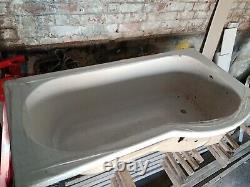 P shaped bath with side panel and glass LUXURY shower screen COMPLETE Unused