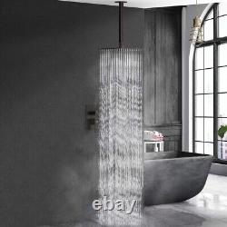 SR SUN RISE 12 Inch Oil Rubbed Bronze Shower System Brass Bathroom Luxury Rai