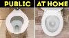 Why Public Toilet Seats Are Shaped Like A U